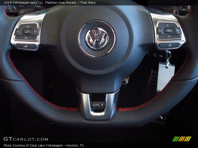 Platinum Gray Metallic / Titan Black 2014 Volkswagen Jetta GLI