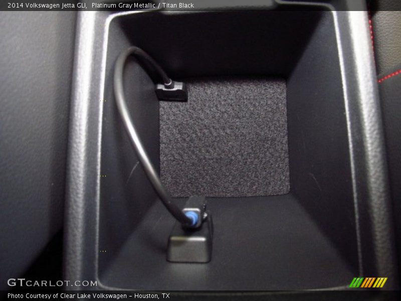 Platinum Gray Metallic / Titan Black 2014 Volkswagen Jetta GLI