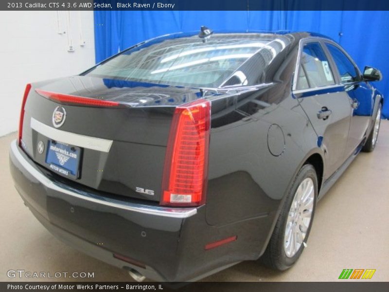 Black Raven / Ebony 2013 Cadillac CTS 4 3.6 AWD Sedan