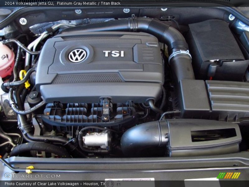 Platinum Gray Metallic / Titan Black 2014 Volkswagen Jetta GLI