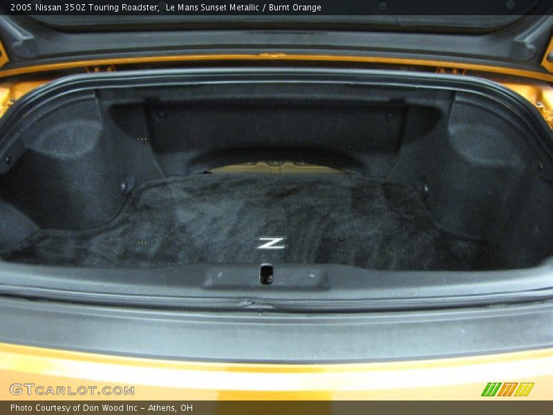 Le Mans Sunset Metallic / Burnt Orange 2005 Nissan 350Z Touring Roadster