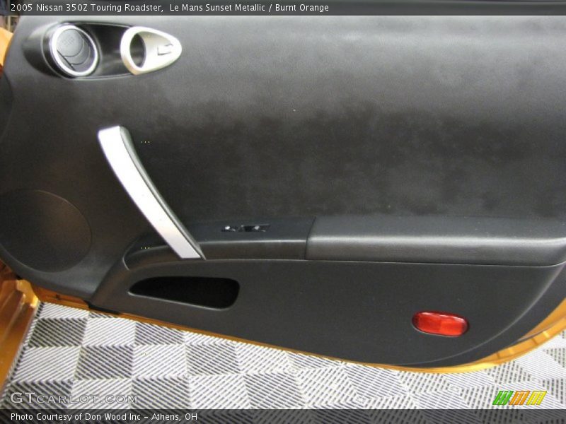 Le Mans Sunset Metallic / Burnt Orange 2005 Nissan 350Z Touring Roadster