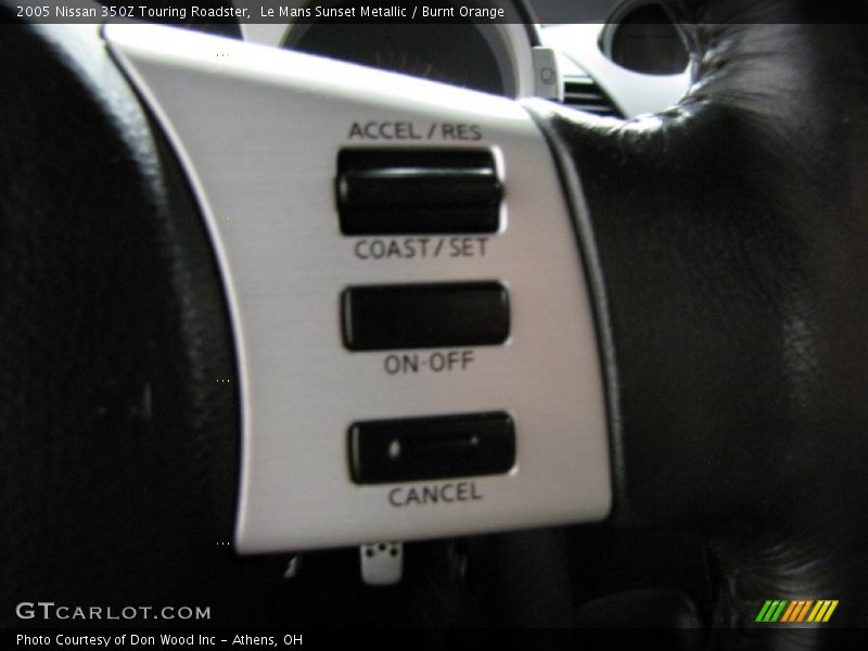 Le Mans Sunset Metallic / Burnt Orange 2005 Nissan 350Z Touring Roadster