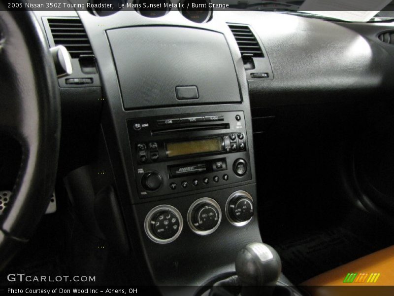 Le Mans Sunset Metallic / Burnt Orange 2005 Nissan 350Z Touring Roadster
