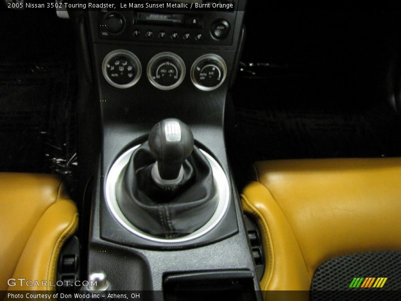 Le Mans Sunset Metallic / Burnt Orange 2005 Nissan 350Z Touring Roadster