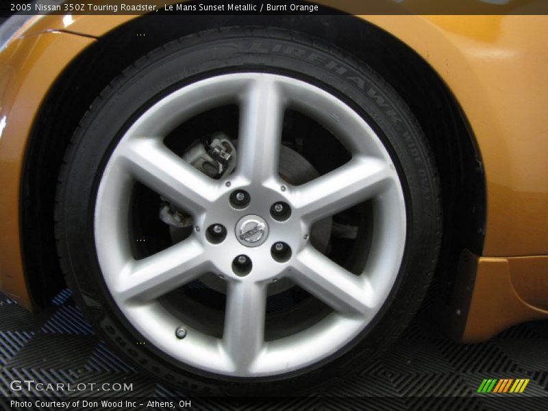 Le Mans Sunset Metallic / Burnt Orange 2005 Nissan 350Z Touring Roadster