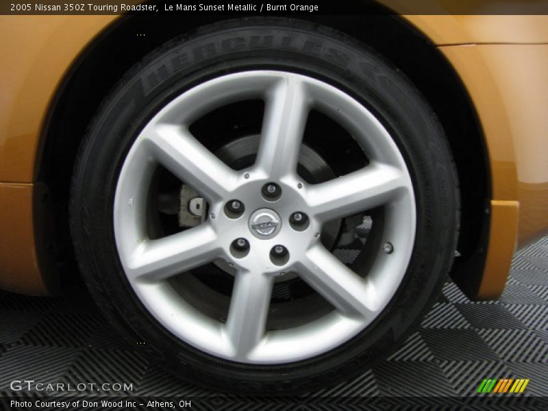 Le Mans Sunset Metallic / Burnt Orange 2005 Nissan 350Z Touring Roadster