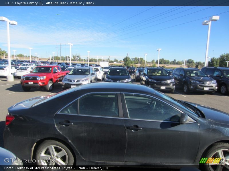 Attitude Black Metallic / Black 2012 Toyota Camry SE