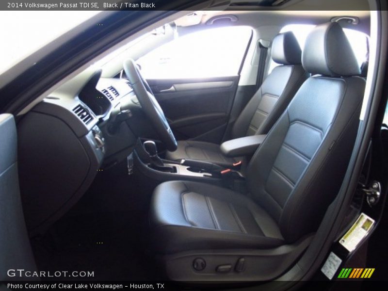 Black / Titan Black 2014 Volkswagen Passat TDI SE