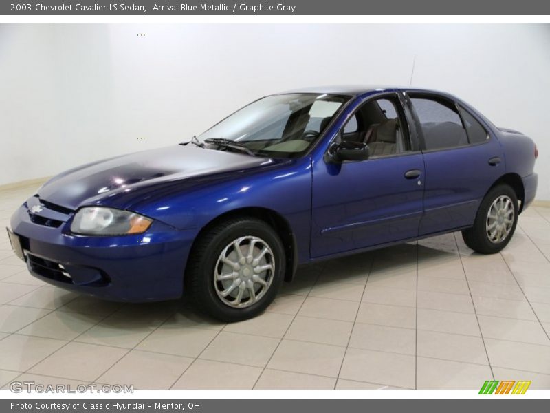 Front 3/4 View of 2003 Cavalier LS Sedan