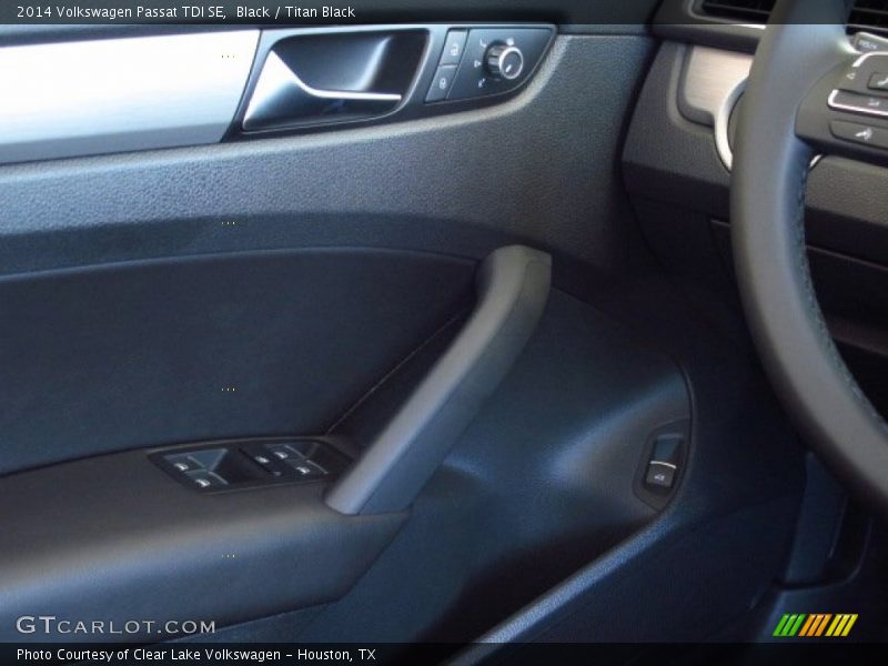 Black / Titan Black 2014 Volkswagen Passat TDI SE