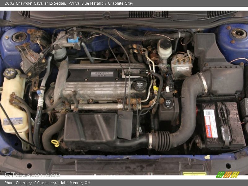  2003 Cavalier LS Sedan Engine - 2.2 Liter DOHC 16 Valve 4 Cylinder