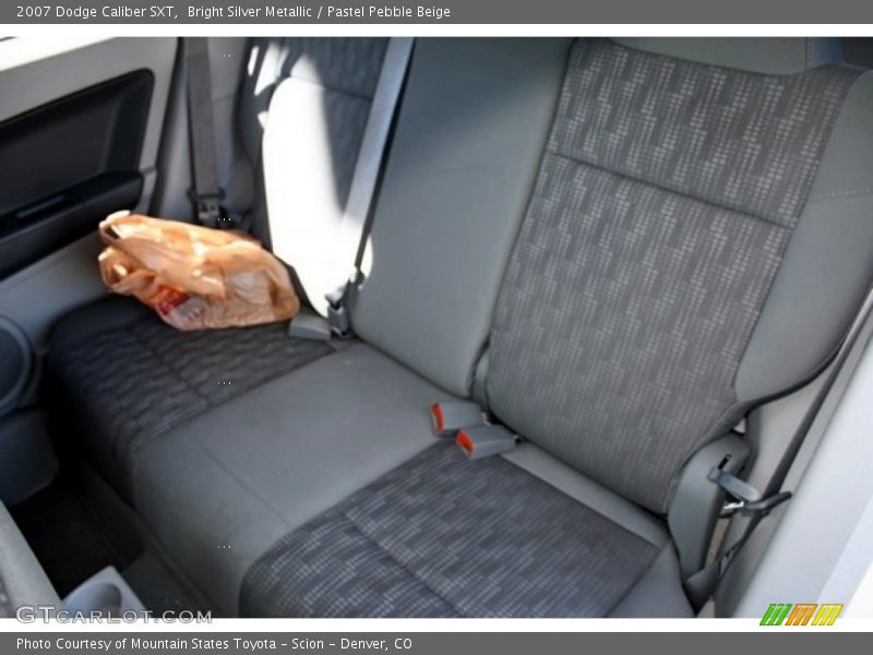 Bright Silver Metallic / Pastel Pebble Beige 2007 Dodge Caliber SXT