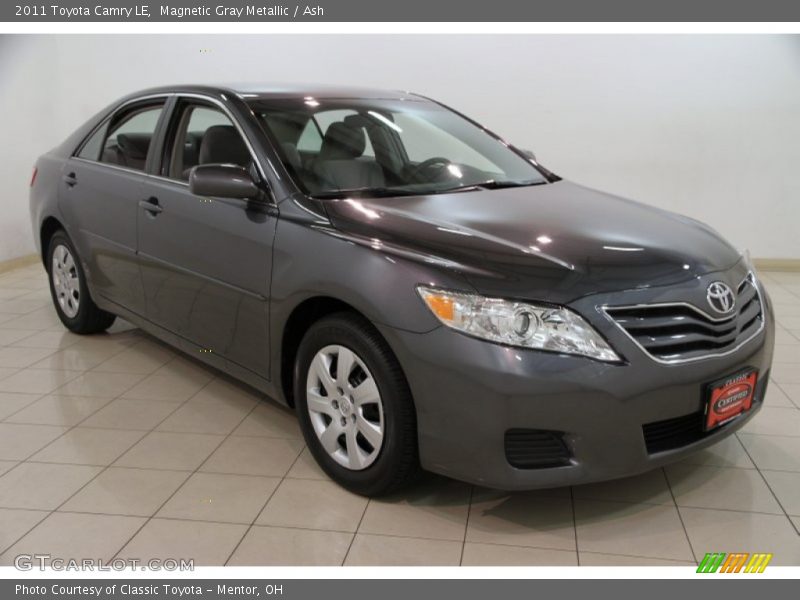 Magnetic Gray Metallic / Ash 2011 Toyota Camry LE