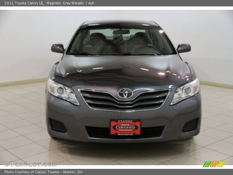 Magnetic Gray Metallic / Ash 2011 Toyota Camry LE