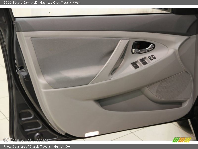 Magnetic Gray Metallic / Ash 2011 Toyota Camry LE