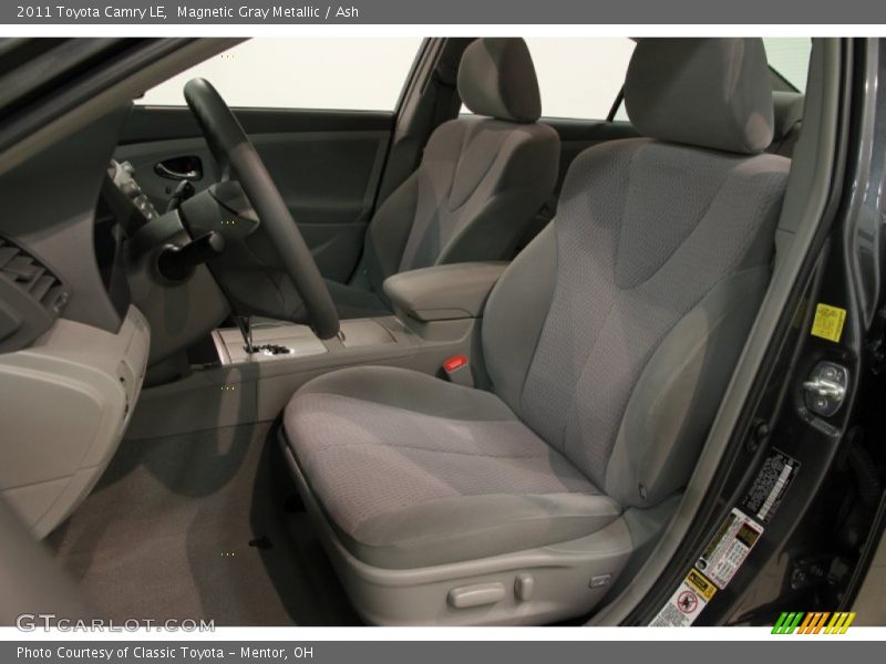 Magnetic Gray Metallic / Ash 2011 Toyota Camry LE