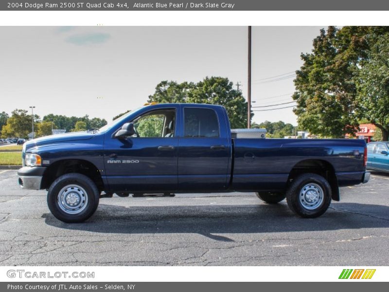 Atlantic Blue Pearl / Dark Slate Gray 2004 Dodge Ram 2500 ST Quad Cab 4x4