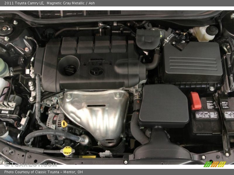 Magnetic Gray Metallic / Ash 2011 Toyota Camry LE