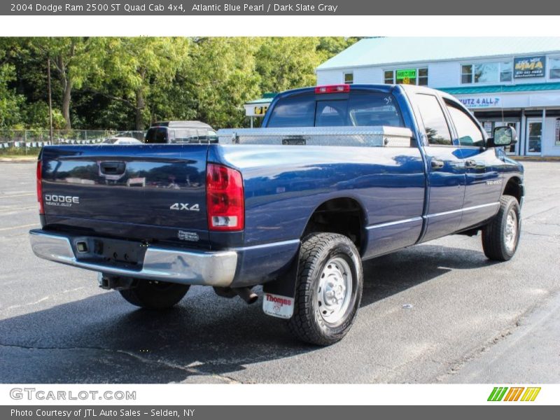 Atlantic Blue Pearl / Dark Slate Gray 2004 Dodge Ram 2500 ST Quad Cab 4x4