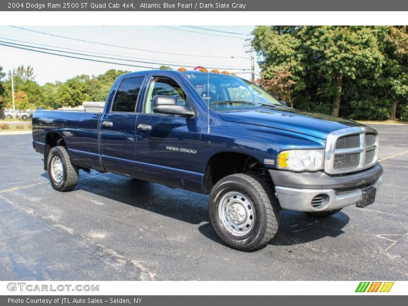 Atlantic Blue Pearl / Dark Slate Gray 2004 Dodge Ram 2500 ST Quad Cab 4x4