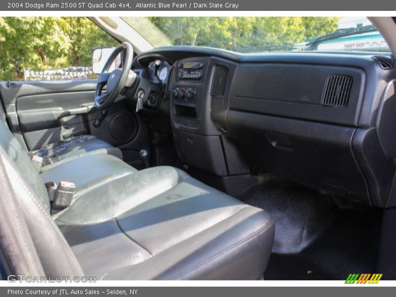 Atlantic Blue Pearl / Dark Slate Gray 2004 Dodge Ram 2500 ST Quad Cab 4x4