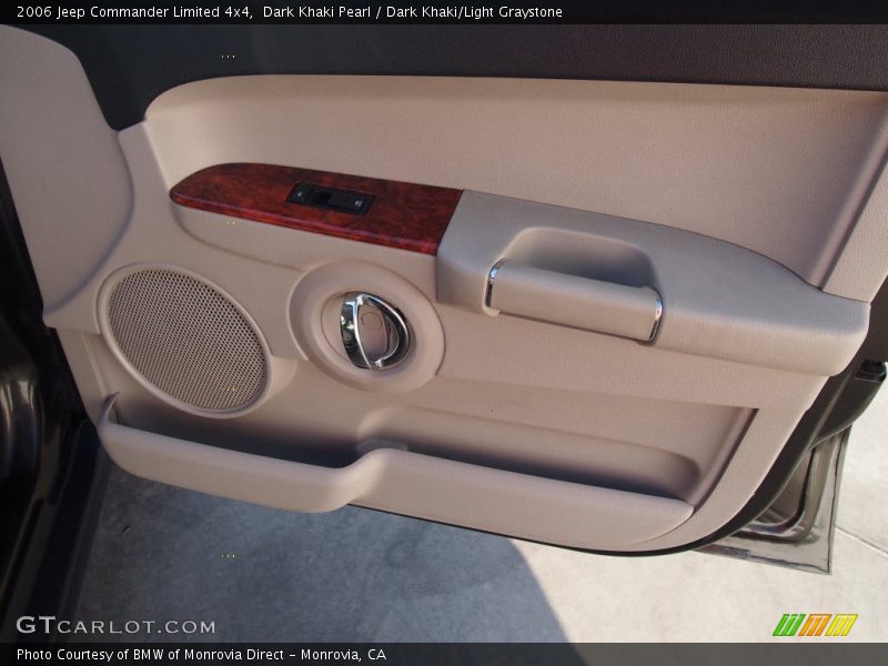 Dark Khaki Pearl / Dark Khaki/Light Graystone 2006 Jeep Commander Limited 4x4