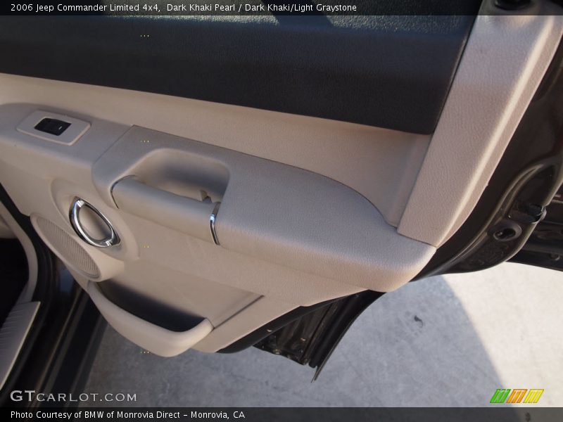 Dark Khaki Pearl / Dark Khaki/Light Graystone 2006 Jeep Commander Limited 4x4