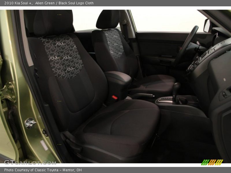 Alien Green / Black Soul Logo Cloth 2010 Kia Soul +