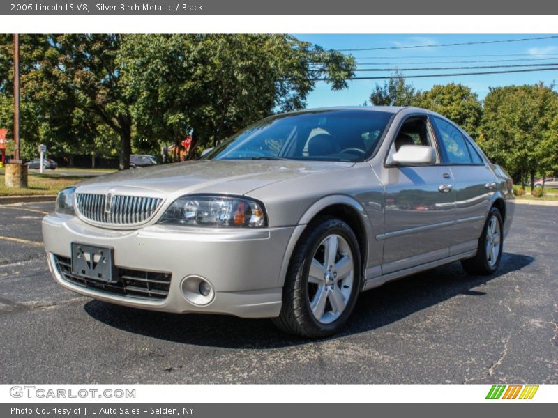 Silver Birch Metallic / Black 2006 Lincoln LS V8