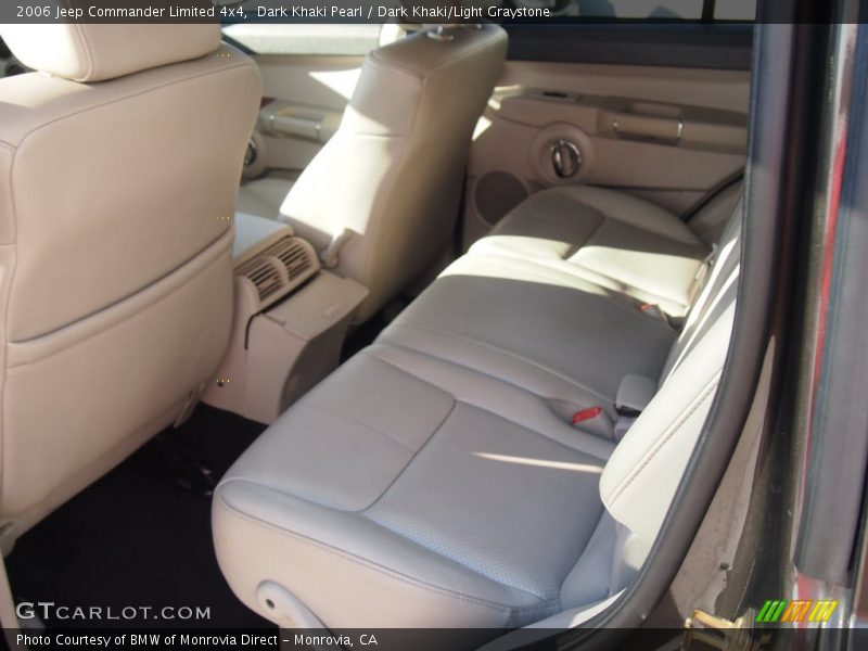 Dark Khaki Pearl / Dark Khaki/Light Graystone 2006 Jeep Commander Limited 4x4