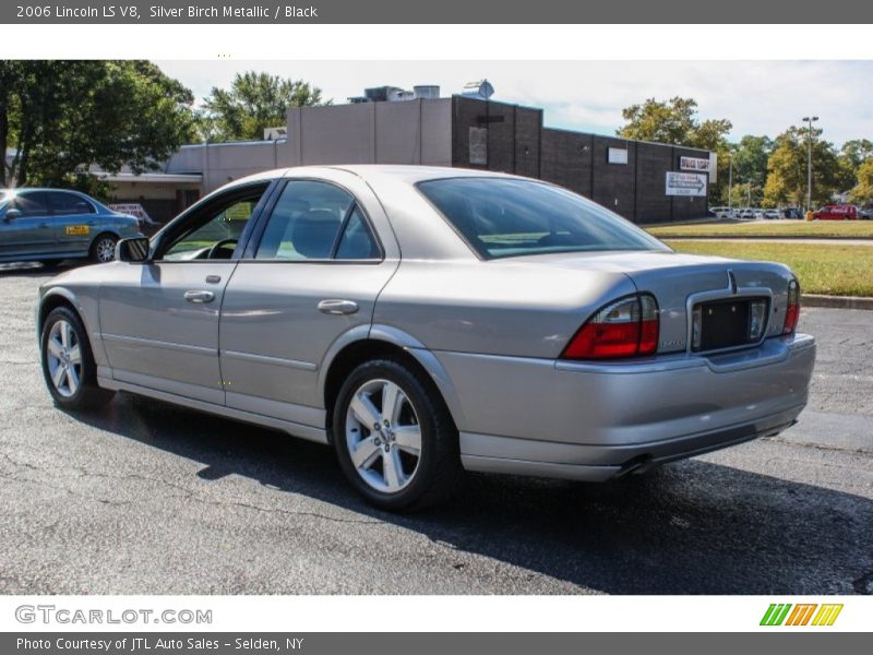 Silver Birch Metallic / Black 2006 Lincoln LS V8