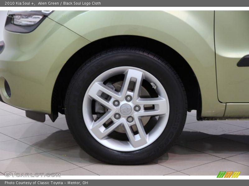 Alien Green / Black Soul Logo Cloth 2010 Kia Soul +
