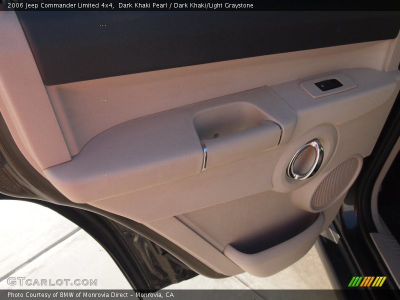 Dark Khaki Pearl / Dark Khaki/Light Graystone 2006 Jeep Commander Limited 4x4