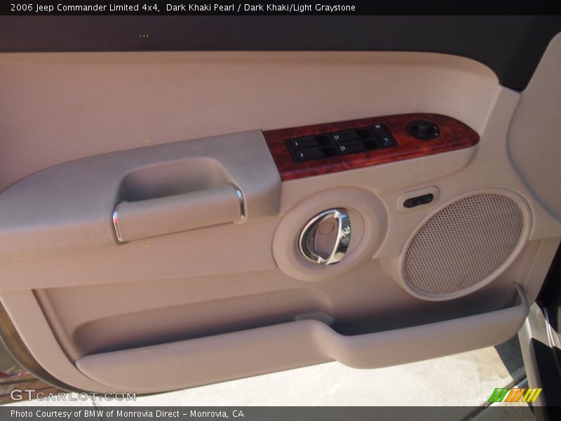 Dark Khaki Pearl / Dark Khaki/Light Graystone 2006 Jeep Commander Limited 4x4