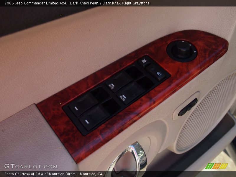 Dark Khaki Pearl / Dark Khaki/Light Graystone 2006 Jeep Commander Limited 4x4