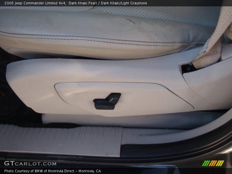 Dark Khaki Pearl / Dark Khaki/Light Graystone 2006 Jeep Commander Limited 4x4