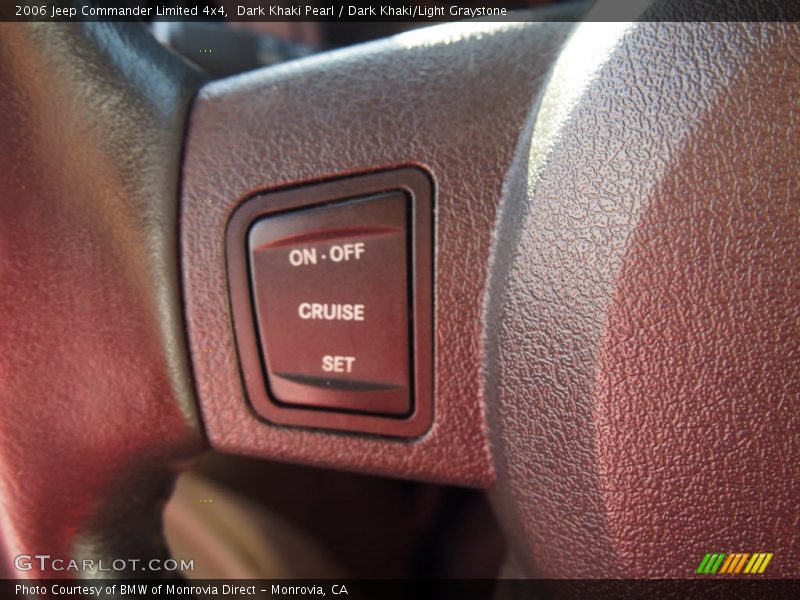 Dark Khaki Pearl / Dark Khaki/Light Graystone 2006 Jeep Commander Limited 4x4