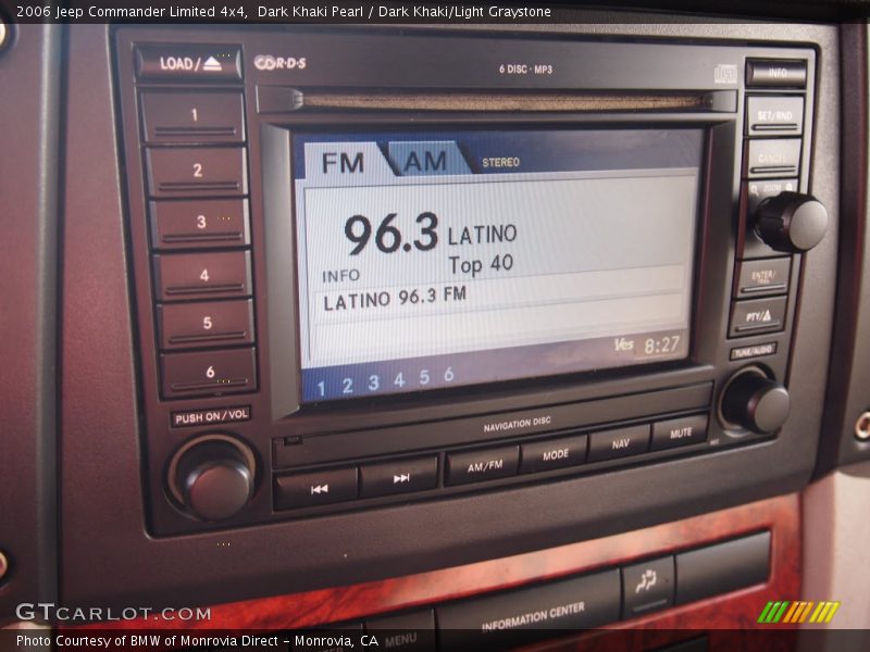 Dark Khaki Pearl / Dark Khaki/Light Graystone 2006 Jeep Commander Limited 4x4