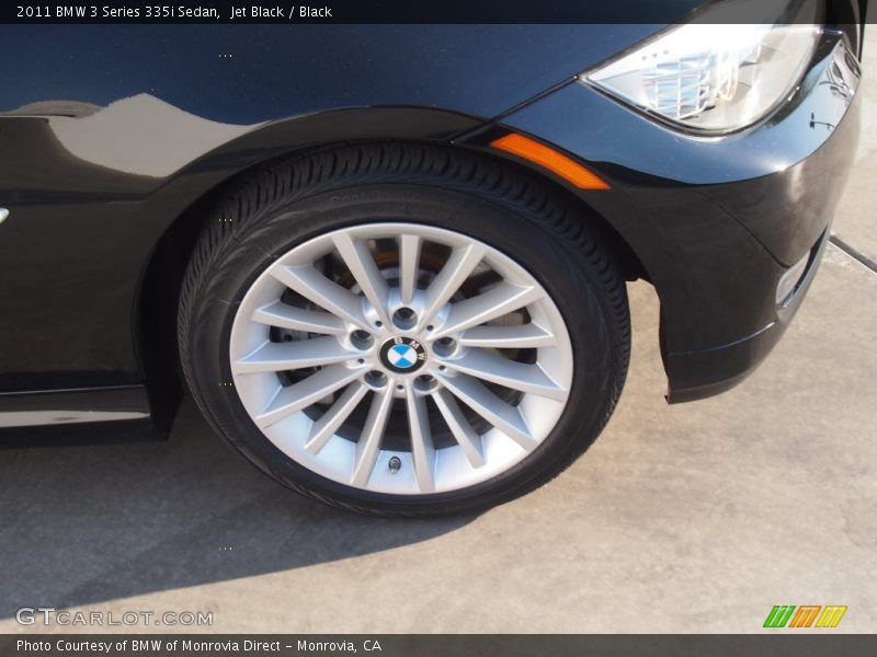 Jet Black / Black 2011 BMW 3 Series 335i Sedan