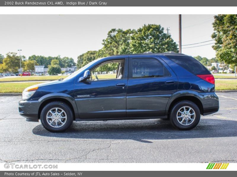 Indigo Blue / Dark Gray 2002 Buick Rendezvous CXL AWD