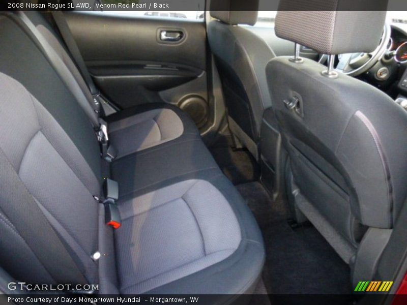 Venom Red Pearl / Black 2008 Nissan Rogue SL AWD