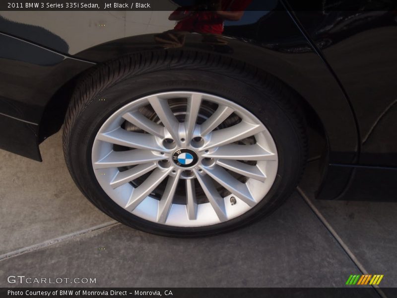 Jet Black / Black 2011 BMW 3 Series 335i Sedan
