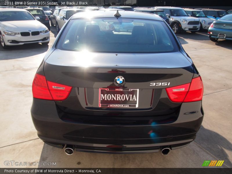 Jet Black / Black 2011 BMW 3 Series 335i Sedan