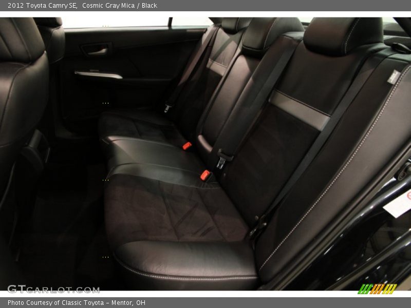 Cosmic Gray Mica / Black 2012 Toyota Camry SE