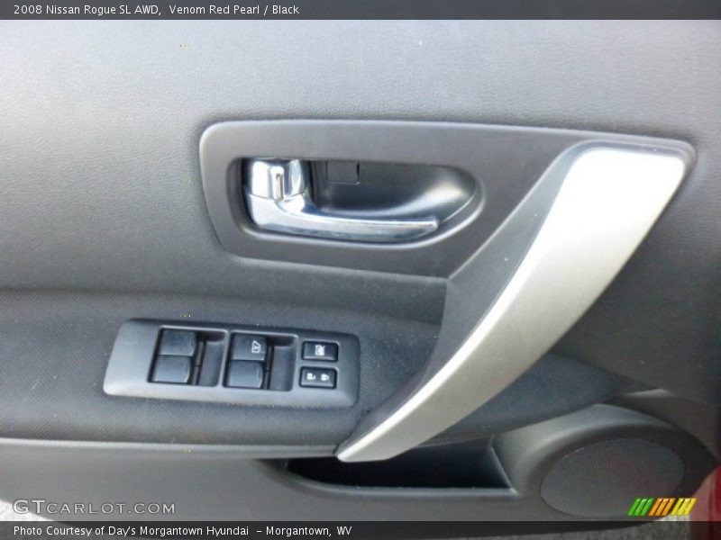 Venom Red Pearl / Black 2008 Nissan Rogue SL AWD
