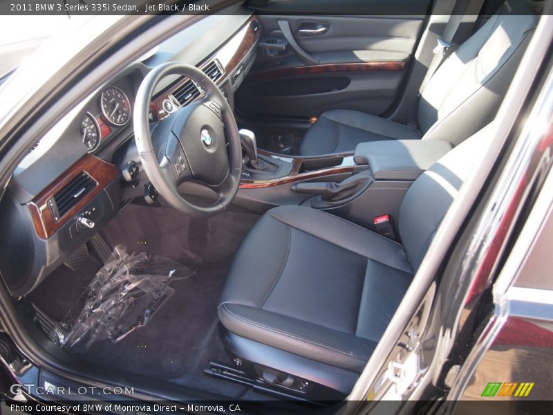 Jet Black / Black 2011 BMW 3 Series 335i Sedan
