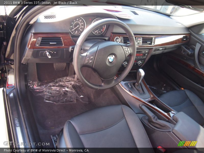 Jet Black / Black 2011 BMW 3 Series 335i Sedan