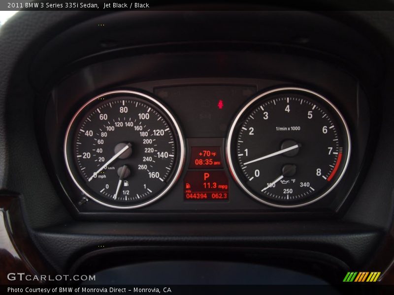 Jet Black / Black 2011 BMW 3 Series 335i Sedan