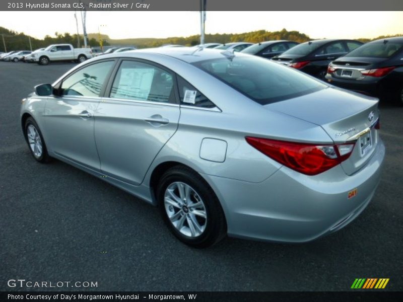 Radiant Silver / Gray 2013 Hyundai Sonata GLS